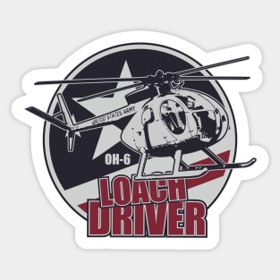 OH-6 Loach Driver Sticker